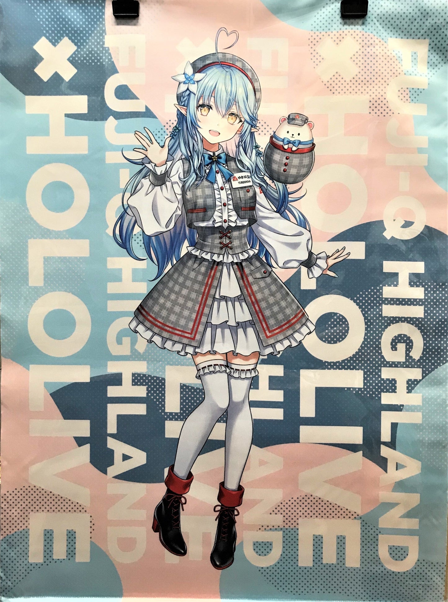 hololive hololive in Fuji-Q Highland B2 Tapestry Yukihana Lamy