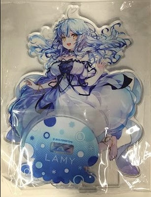 Chugai Mining hololive Yukihana Lamy x Sunshine Aquarium Aqualamyum Life-size acrylic stand Yukihana Lamy A