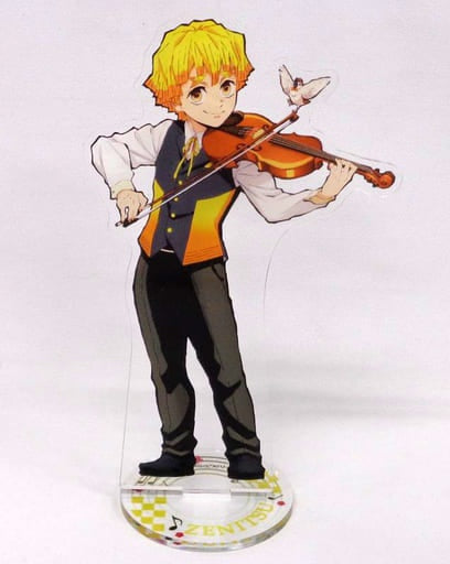 Legs Zenitsu Agatsuma Acrylic Stand BIG Demon Slayer Kimetsu no Yaiba x Don Quixote