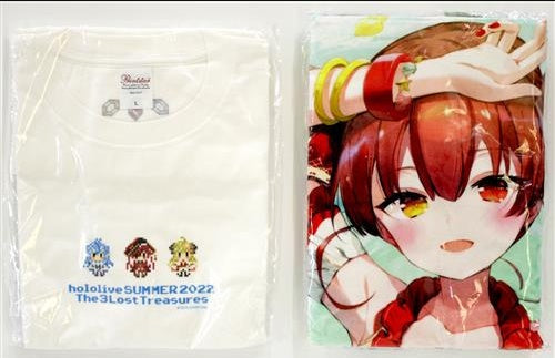 hololive hololive hololive Summer 2022 Bath Towel Set Houshou Marine Tsunomaki Watame Yukihana Lamy Comic Market 100/Comiket 100