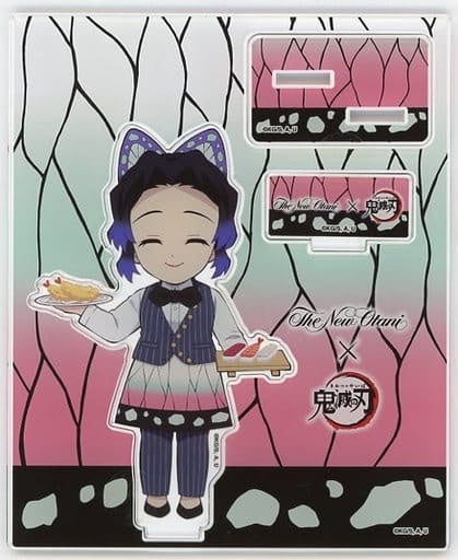 ・ Accessory Shinobu Kochou acrylic stand Demon Slayer Kimetsu no Yaiba × Hotel New Otani February limited guest benefits