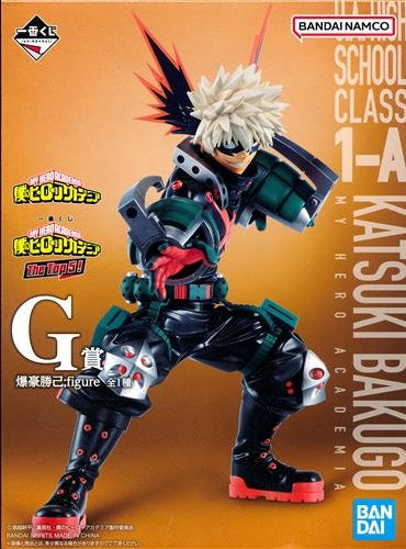 BANDAI SPIRITS Ichiban Kuji My Hero Academia The Top 5 G Prize Katsuki Bakugo figure