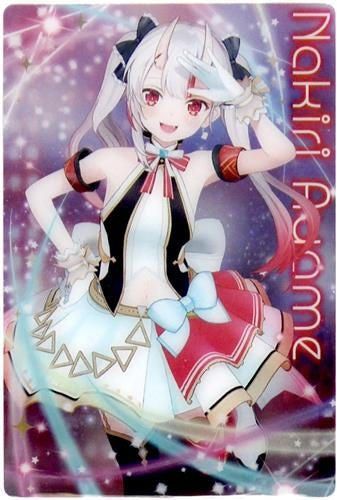 Bandai hololive wafer 2 metallic placard Nakiri Ayame