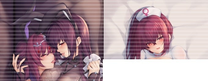 Plato no Origin Fate/Grand Order Scathach Bani Nas Dakimakura Cover Pillow Case Different Version