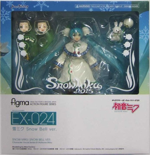 Max Factory figma EX-024 Snow Miku Snow Bell ver. Figure Max Factory