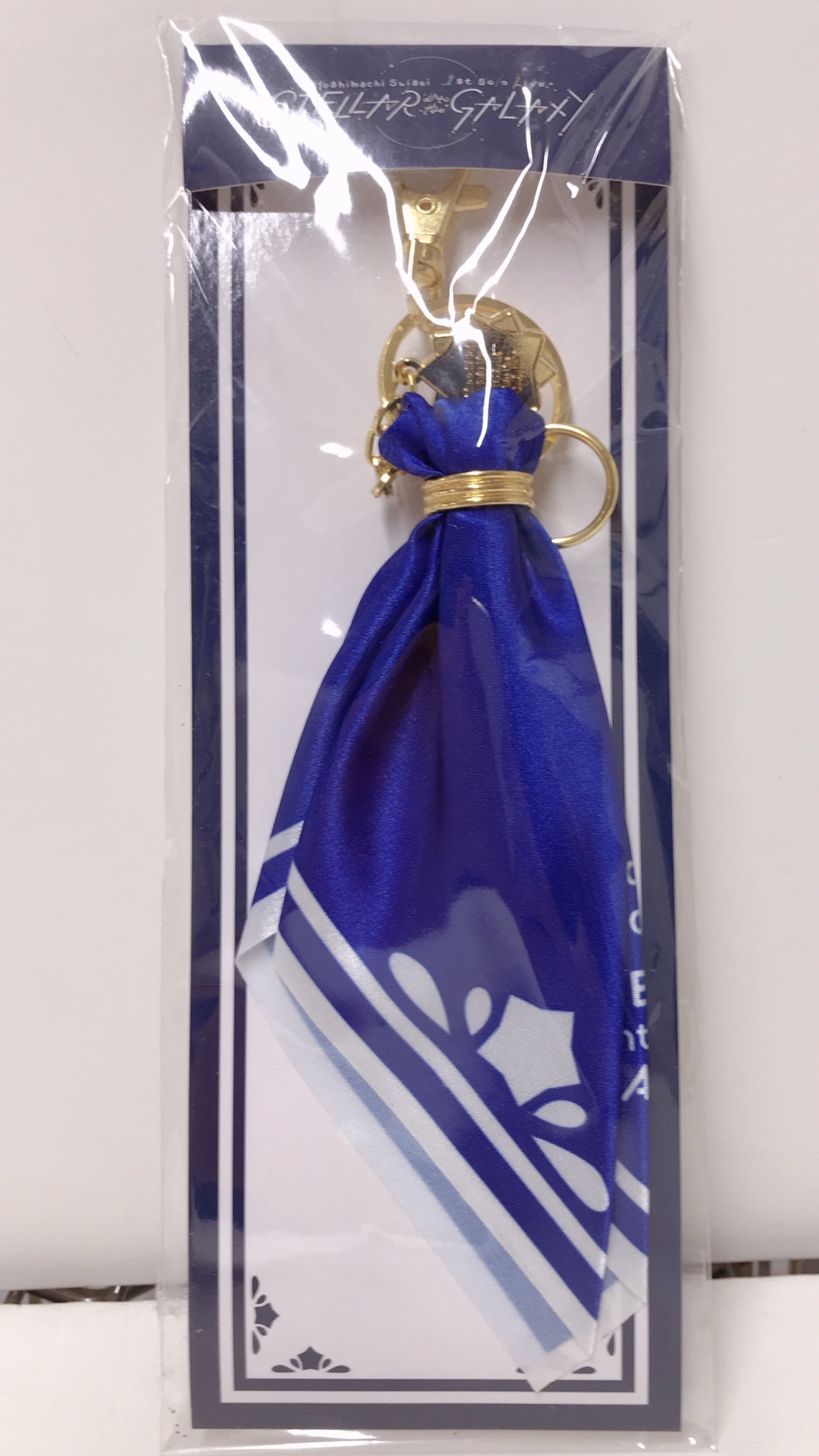 hololive hololive Hoshimachi Suisei 1st Solo Live STELLAR into the GALAXY Tie Keychain Hoshimachi Suisei Hoshimachi Suisei 1st Solo Live STELLAR into the GALAXY