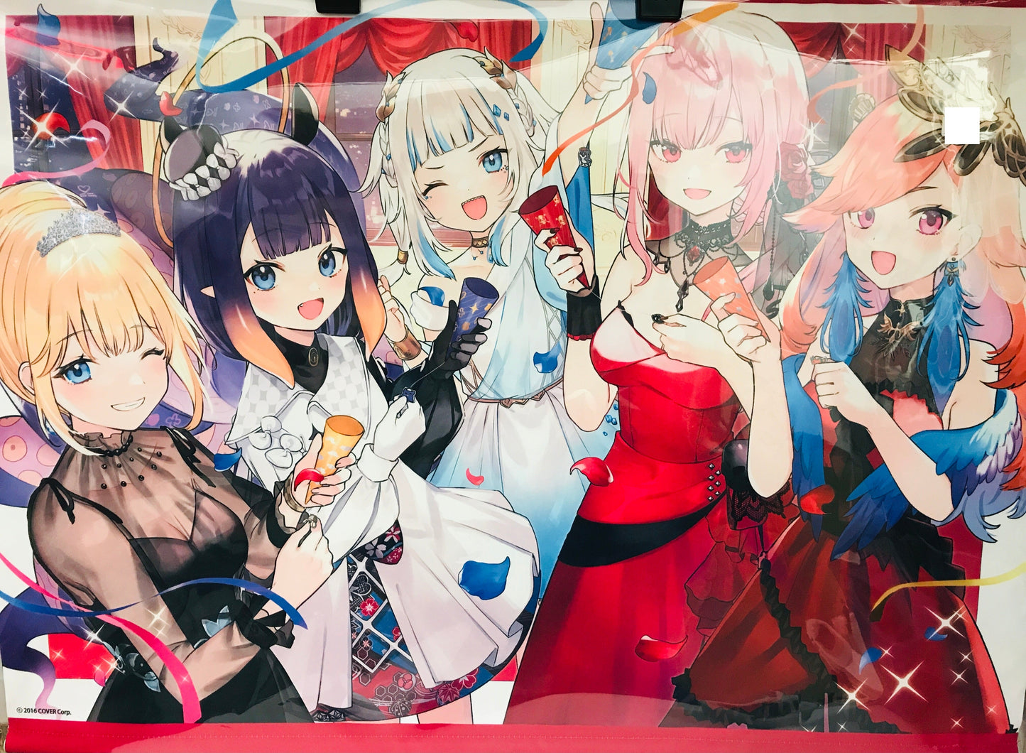 hololive hololiveEnglish -Myth- New Costume Commemoration -Feast- B2 Tapestry