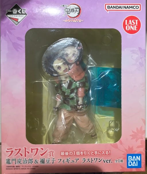 BANDAI SPIRITS ichiban kuji Demon Slayer: Kimetsu no Yaiba Fumetsu no Kizuna Last One Prize Tanjiro Kamado Nezuko Kamado Figure Last One ver