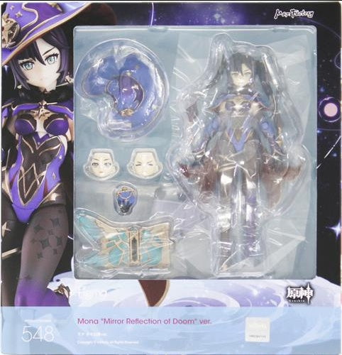 Max Factory figma 548 Genshin Mona Underwater Gengan ver. Figure Max Factory
