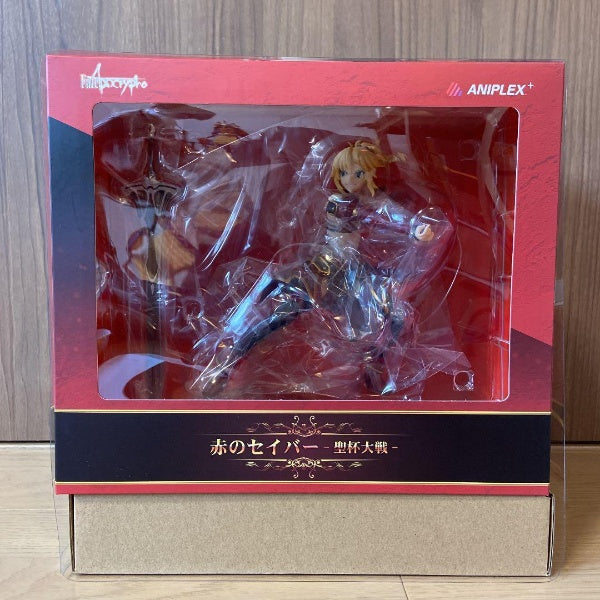 Figure Red Saber Holy Grail War Fate / Apocrypha 1/7 PVC ANIPLEX Limited