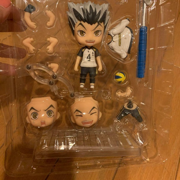 Nendoroid Haikyu!! Bokuto Kotaro Figure Orange Rouge #719 Japan Import