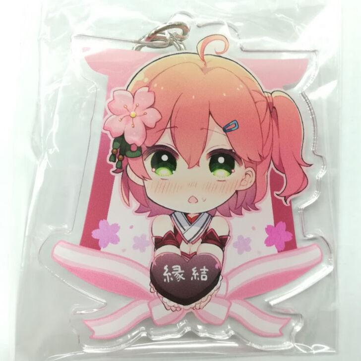 hololive Sakura Miko Acrylic Key Chain Valentine 2019 Limited