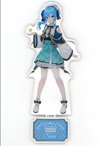 Miscellaneous Goods Suisei Hoshimachi Illustration by 6U Original Acrylic Stand Bachal Youtuber Hololive Family Matt Winter Horomat Campaign