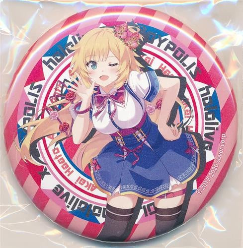 SEGA hololive x JOYPOLIS Trading Can Badge Akai Haato B
