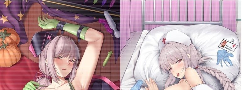 Plato no Moto Fate/Grand Order Nightingale Dakimakura Cover Pillow Case Different Version