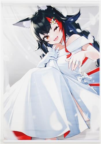 Rabbit BOSS hololive B2 Tapestry Ookami Mio Narita Tamezou Rabbit BOSS