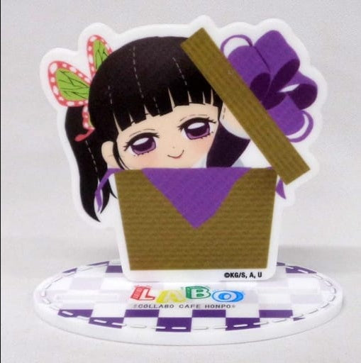Charabomu Kanao Tsuyuri Demon Slayer Kimetsu no Yaiba×COLLABO CAFE HONPO LABO Mini Character Acrylic Stand