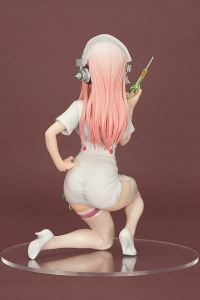 Orchid seed NITRO SUPER SONIC Super Sonico Nurse ver Figure Painted PVC