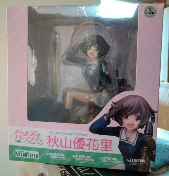 Girls und Panzer Yukari Akiyama 1/8 Scale PVC Figure Toys Kotobukiya Animation