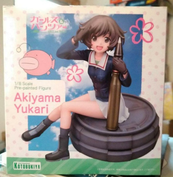Girls und Panzer Yukari Akiyama 1/8 Scale PVC Figure Toys Kotobukiya Animation