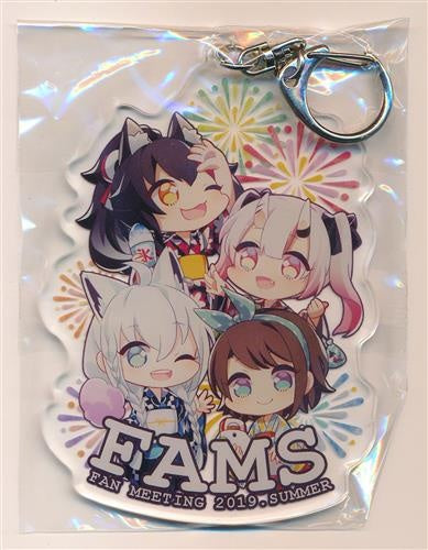 hololive hololive FAMS FAN MEETING -Our Summer Vacation Overtime- Acrylic Key Chain FAMS FAN MEETING -Our Summer Vacation Overtime-