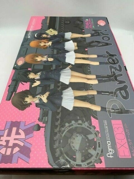 Max Factory figma EX-031 Angler Team Girls und Panzer Optional Parts Included