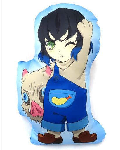 ・Accessories Cushion・Dakimakura・Body Inosuke Hashibira Cushion Demon Slayer Kimetsu no Yaiba×Tokyo Dome City Attractions Complete Focus Omotenashi Daisakusen Ennichi Game Prize A
