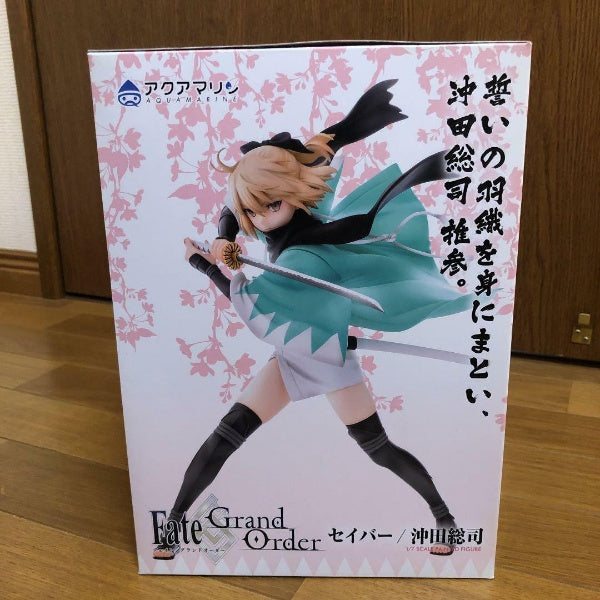 Okita Souji Aquamarine Aquamarine Fate/Grand Order Sakura Saber 1/7 Figure
