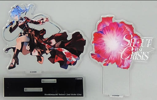 Miscellaneous Goods Suisei Hoshimachi Shout in Crisis Acrylic Stand Acrylic Stand Bachar YouTuber Hololive Suisei Hoshimachi 2nd Solo Live Shout in Crisis