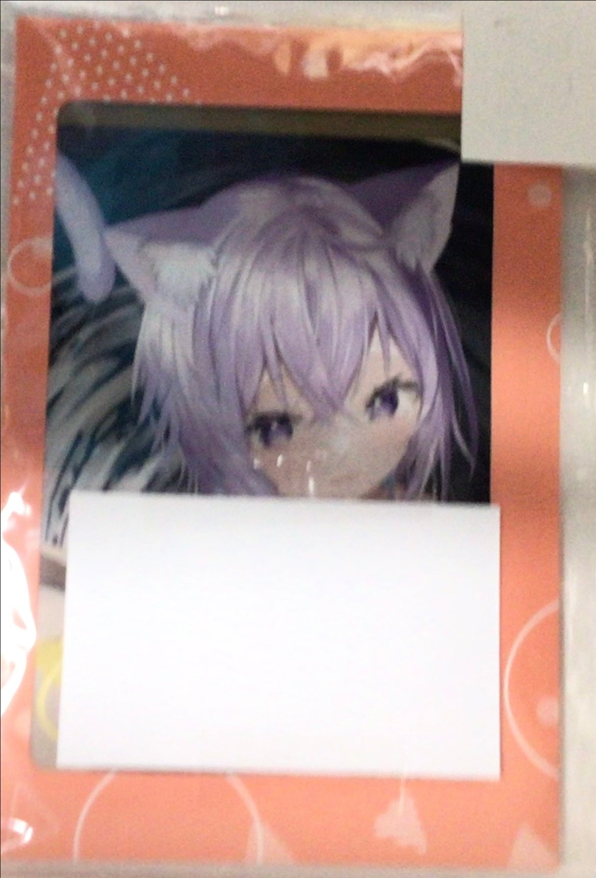 hololive hololive Birthday Anniversary 2023 Handwritten Signatureed Postcard Nekomata Okayu