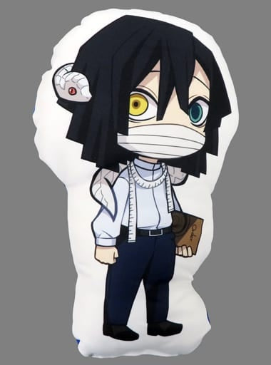 Chugai Mining Cushion/Hugging Pillow/Main Body Obanai Iguro Die-cut Cushion Movie version Demon Slayer Kimetsu no Yaiba Infinite Train Edition in Marui Department Store Epos Card Members Limited Purchase Lottery Prize B