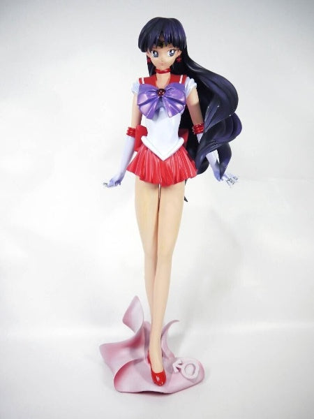 Sailor Moon Kaiyodo Sailor Mars 1/4 Cold Cast Figure From Japan F/S Used Anime