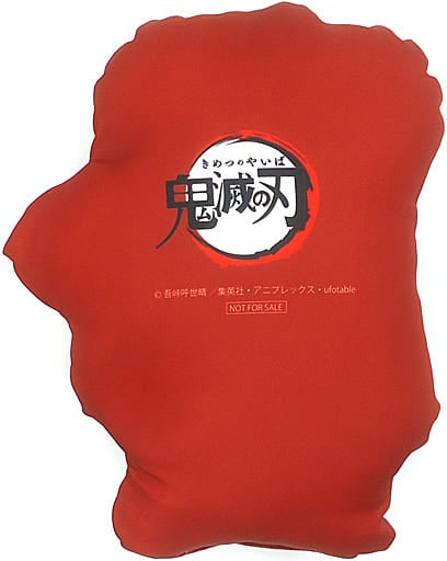 Chugai Mining Cushion/Dakimakura/Body Kyoujurou Rengoku Die-cut Cushion Movie version Demon Slayer Kimetsu no Yaiba Infinite Train Edition in Marui Department Store Epos Card Members Limited Purchase Lottery Prize B