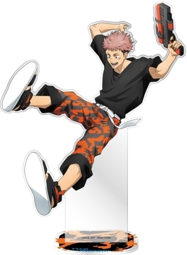 Sega Interactive Yuuji Itadori BIG Acrylic Stand Jujutsu Kaisen Sorcery Fight