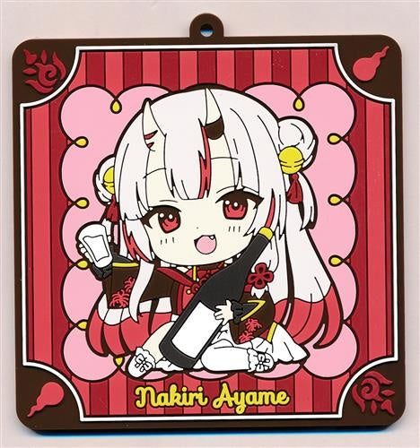 Double Culture Partners hololive Lottery Holo Cooking Refill Rubber Coaster Award Rubber Coaster Nakiri Ayame