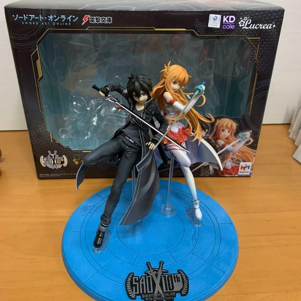 Sword Art Online Asuna Kirito 1/7 Figure SAO 10th Anniversary MegaHouse Japan