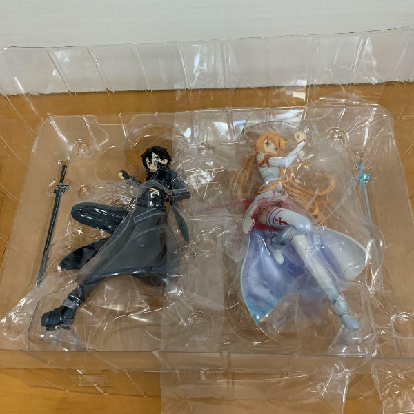 Sword Art Online Asuna Kirito 1/7 Figure SAO 10th Anniversary MegaHouse Japan