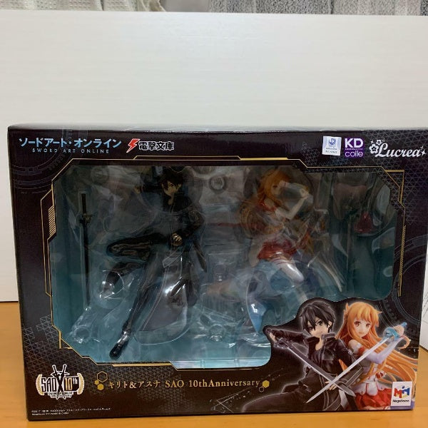 Sword Art Online Asuna Kirito 1/7 Figure SAO 10th Anniversary MegaHouse Japan