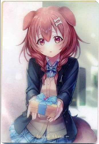 Bandai hololive hololive ERROR SPECIAL CHOCO WAFERS Metallic Placard Akane Inukai Inugami Korone Inugami Korone