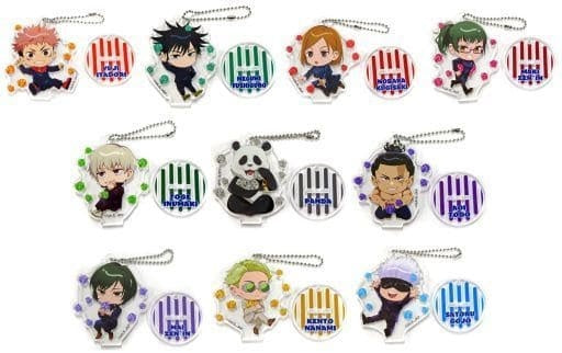 KADOKAWA All 10 Types Set Jujutsu Kaisen Sorcery Fight Acrylic Stand Figure Popcorn ver