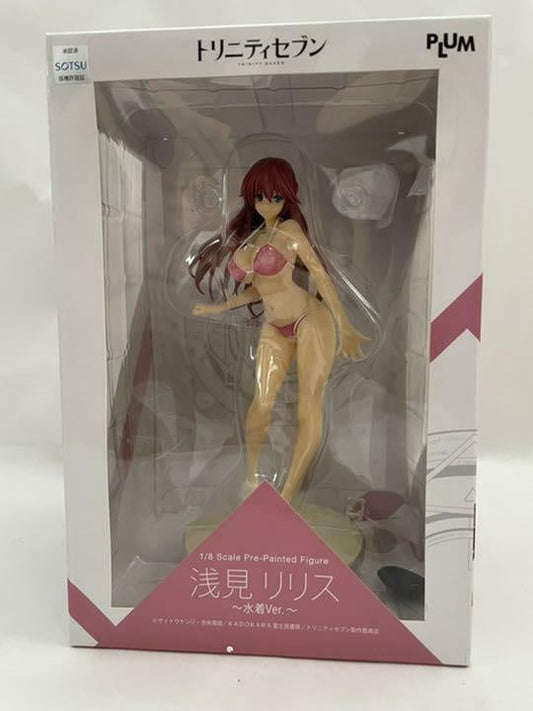 Trinity Seven Asami Lilith Swimsuit Ver 1/8 Scale Painted Figure Pmoa Japan Used