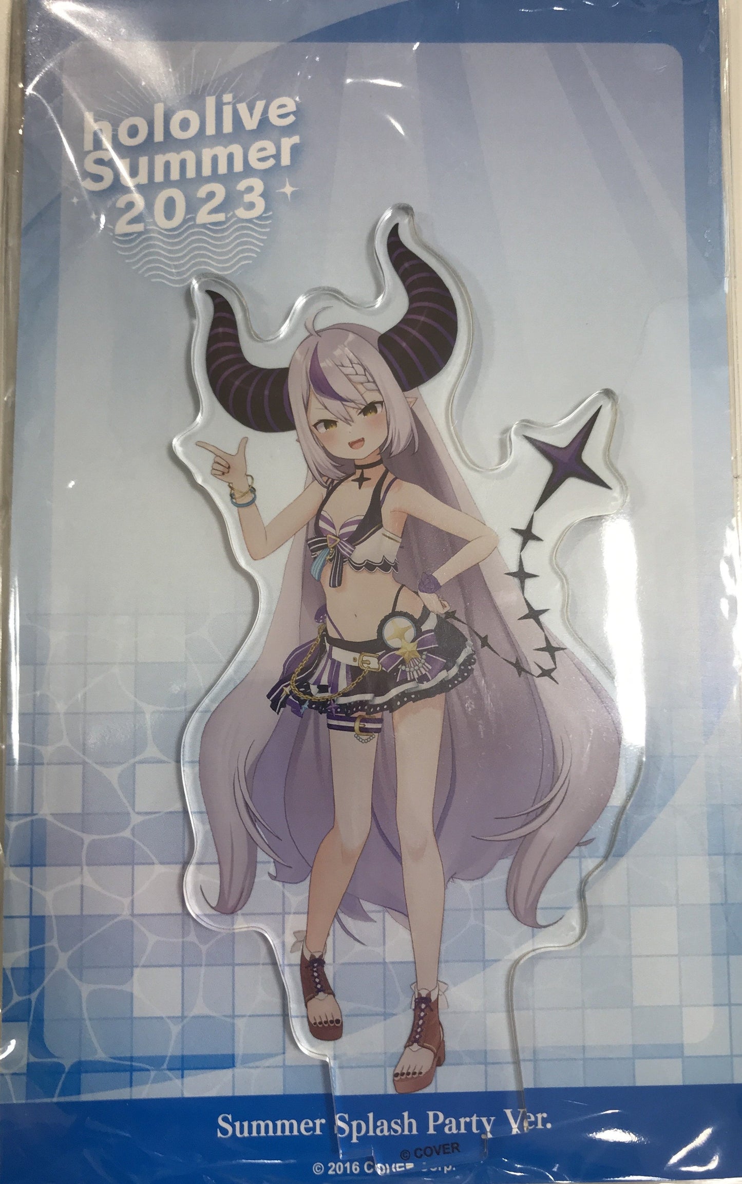 hololive hololive hololive Summer 2023 3D Acrylic Stand Summer Splash Party ver. Laplus Darknesss