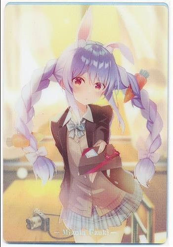 Bandai hololive hololive ERROR SPECIAL CHOCO WAFERS metallic placard Usada Pekora Usada Pekora