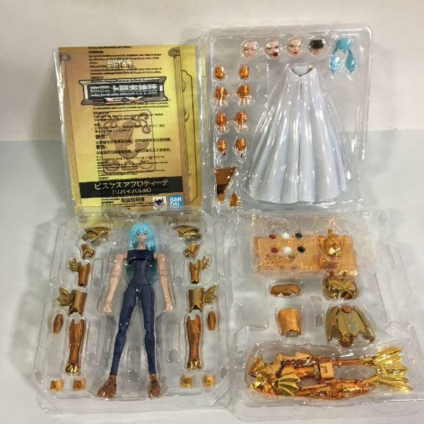 Saint Cloth Myth EX Gold Saint Pisces Aphrodite Revival Figure BANDAI