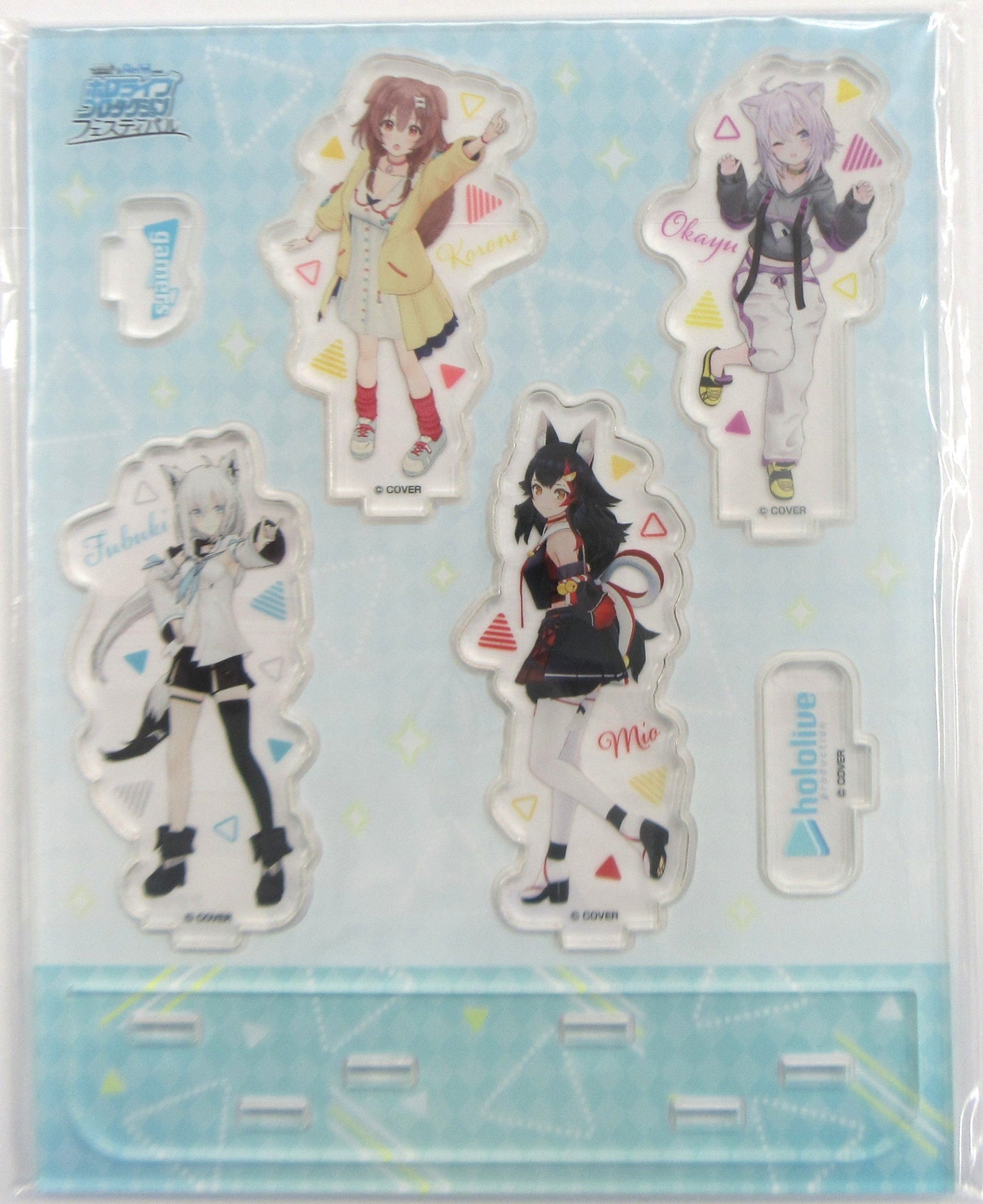 Bushiroad Creative Hololive Acrylic Diorama Gamers Festival ver