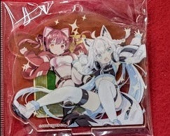 Bushiroad Creative hololive presents V's otakatsu dana wa acrylic stand keychain Happiness World Houshou Marine Shirakami Fubuki hololive presents V's succulent otakatsu wa 100th commemorative public recording special