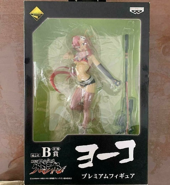 Gurren Lagann Yoko Premium Figure B Tengen Toppa Prize Ichiban Kuji Banpresto