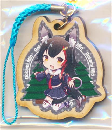 Gamers Virtual Youtuber Wooden Strap Ookami Mio