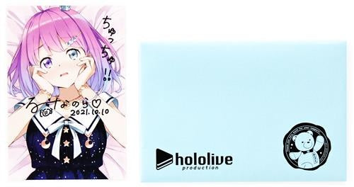 hololive hololive Birthday Anniversary 2021 Handwritten Signatureed Postcard with Message Himemori Luna