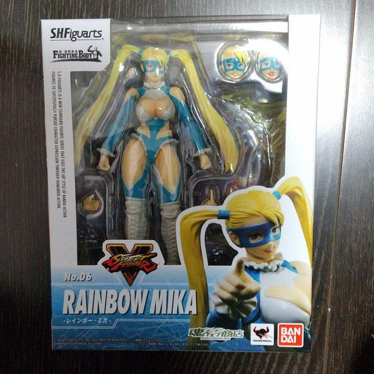 BANDAI Street Fighter Rainbow Mika Beautiful Girl S.H.Figuarts